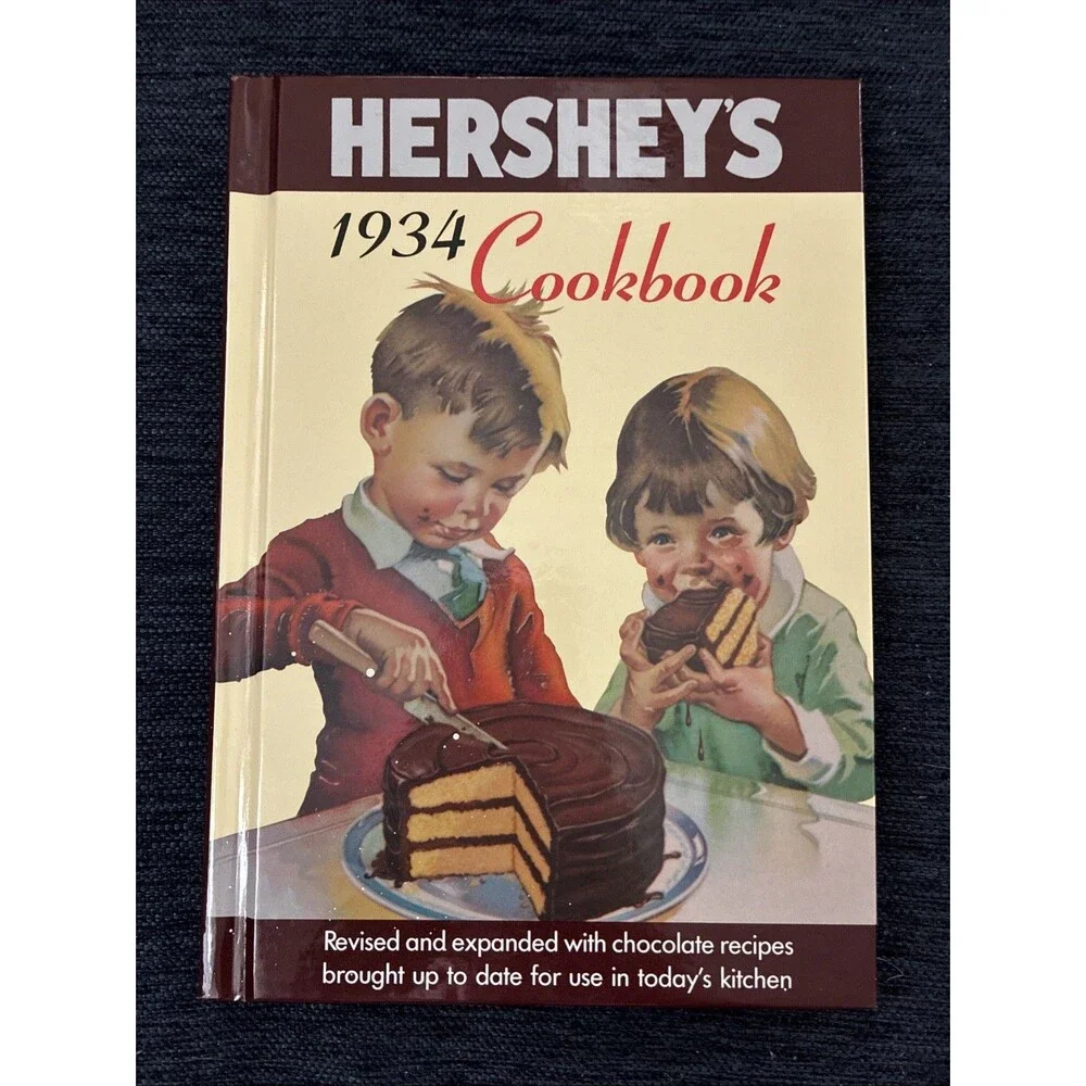 Hershey's 1934 Cookbook Revised & Expanded (1992, Hardcover - VERY GOOD)